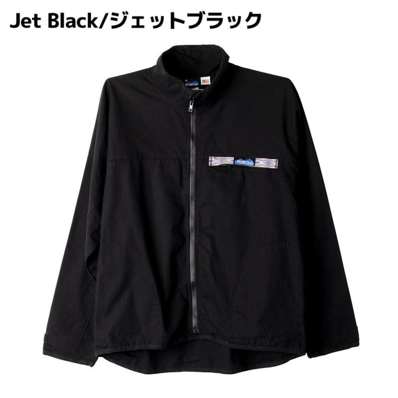 カブー KAVU L/S FZ Throwshirt ロングスリーブ フルジップ