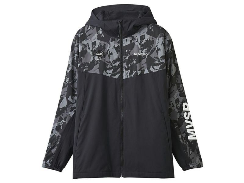 デサント DESCENTE ヒートナビ HEATNAVI 総柄グラフィック ジップフーディー Lサイズ ブルー ジャケット スポーツウェア ジャージ DESCENTE デサント HEATNAVI 総柄グラフィックフーデッド