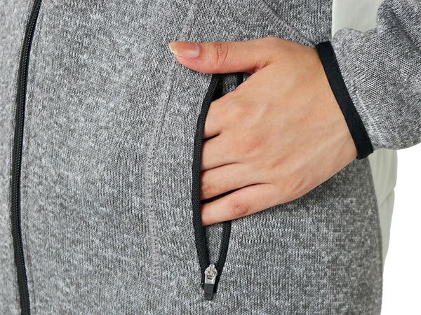 スーパーナチュラル sn super.natural エスエヌ FLEECE COMBI ZIP