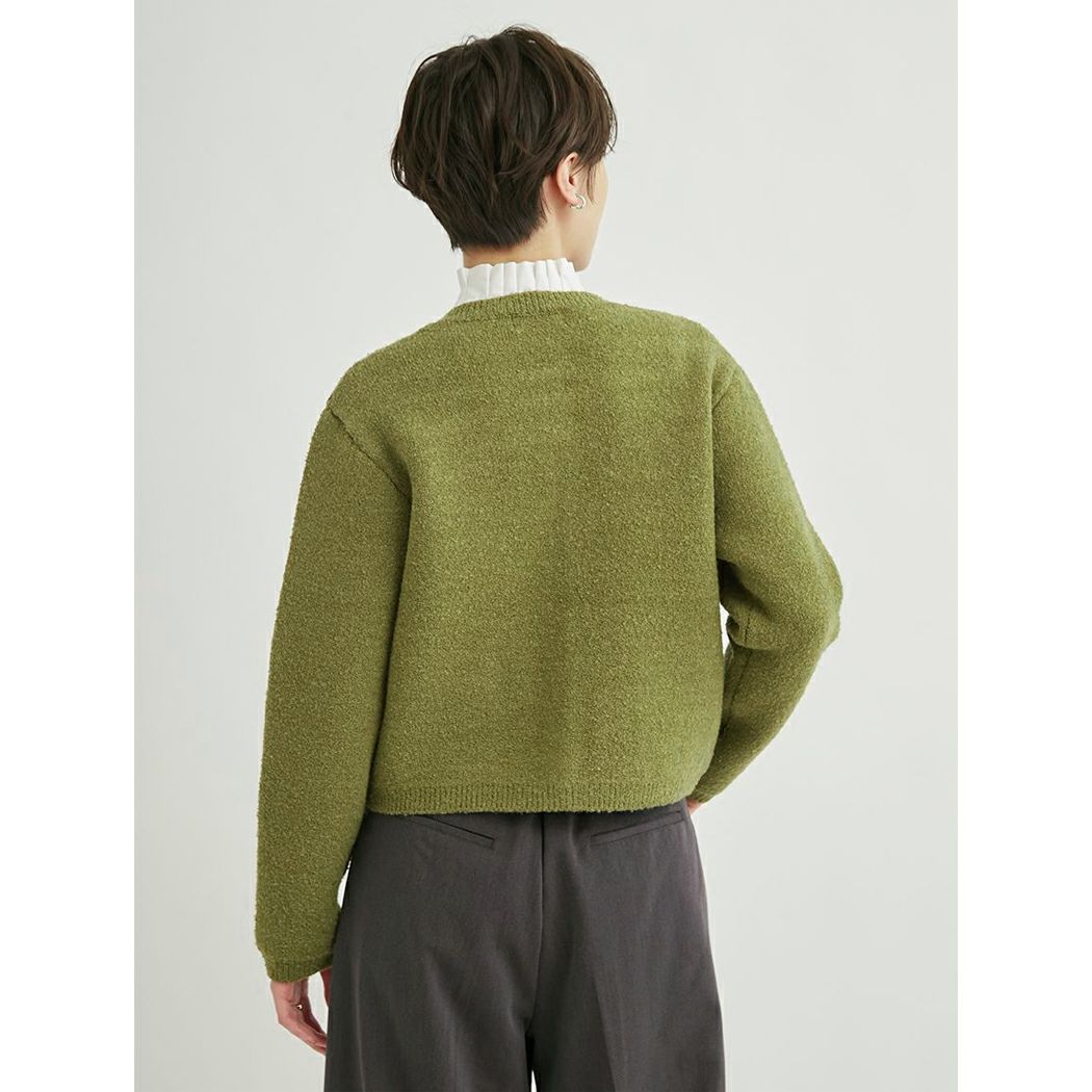 エミ emmi emmi atelier コンパクトニットジャケット レディース 秋 冬 