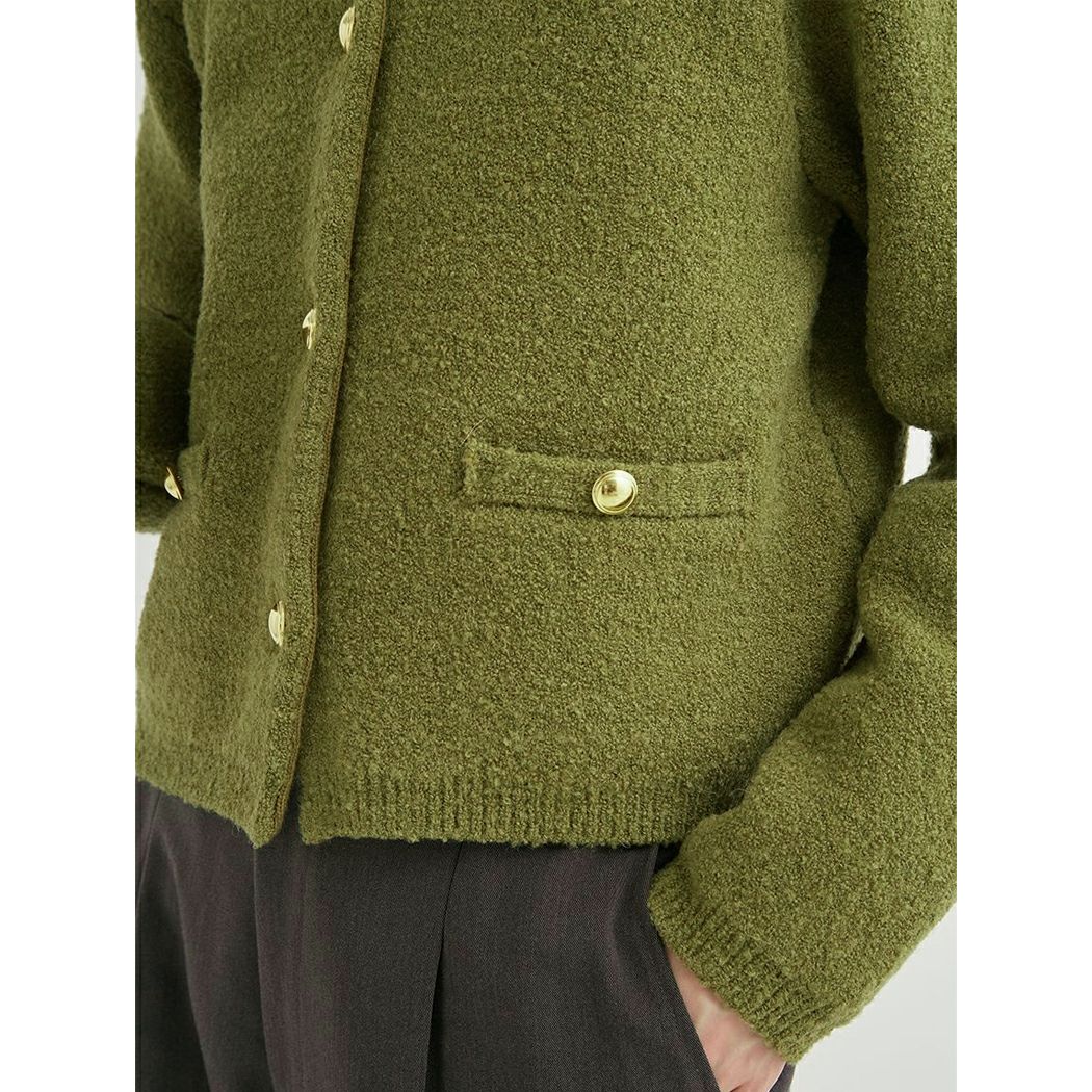 エミ emmi emmi atelier コンパクトニットジャケット レディース 秋 冬  