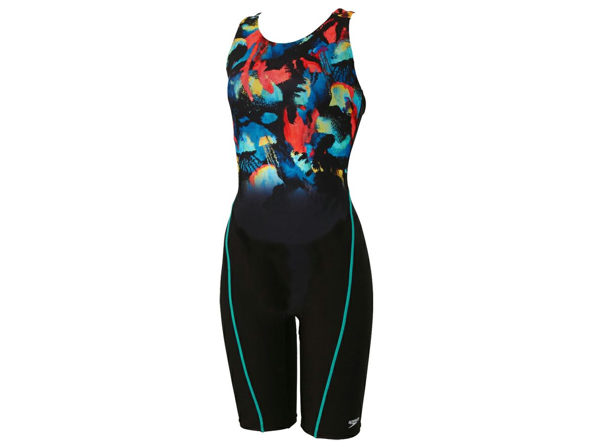 Speedo 黒い水着 スリムフィット