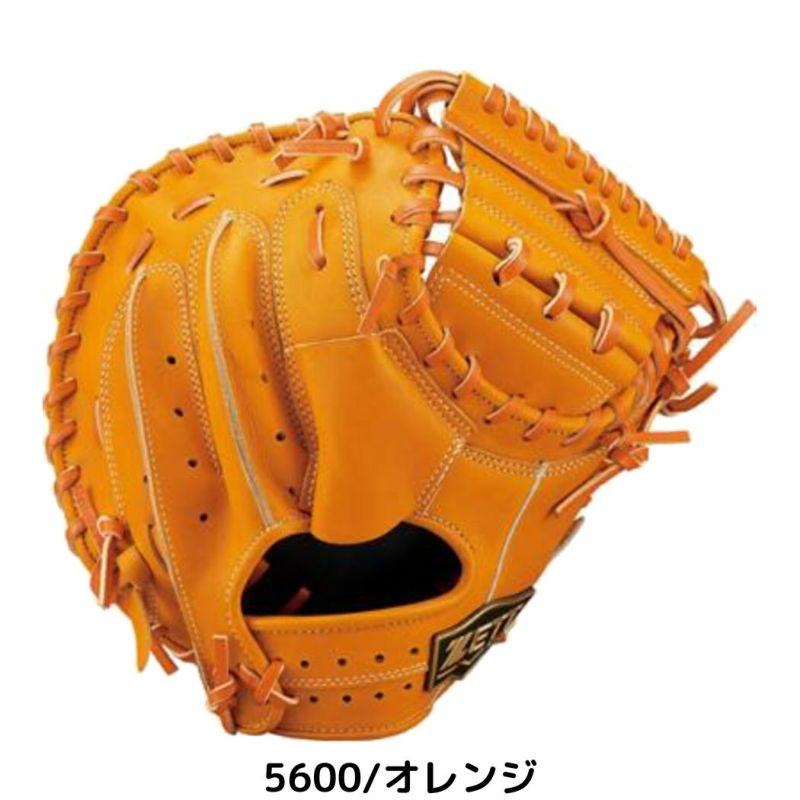 ZETT キャッチャーミット ネオステイタス　軟式　オレンジ 軟式キャッチャーミット ネオステイタス 捕手用 | 【ZETT