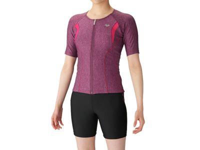 フィラ FILA フィットネス水着 選べる3点セット 総柄フルジップ