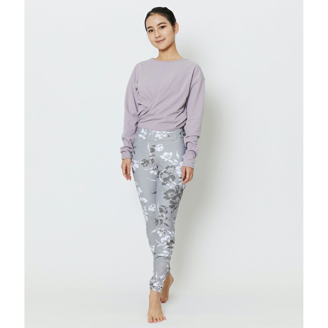 ジュリエ Julier SnowFlowerプリントスーパーハイライズレギンス