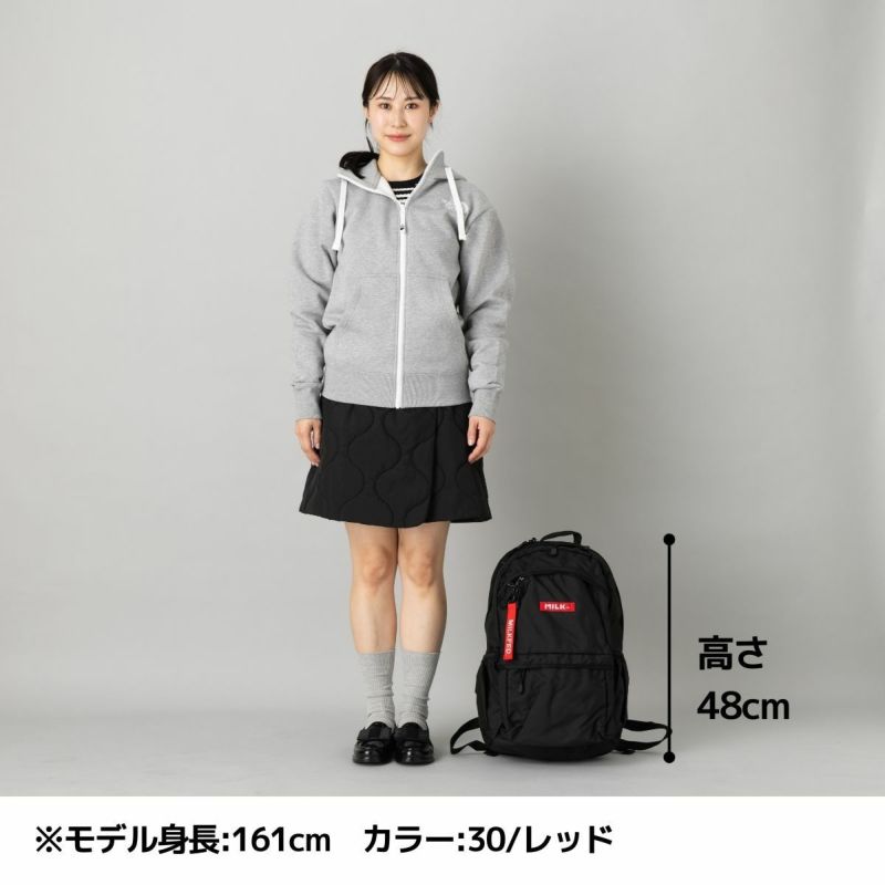 MILKFED. 希少 ミルクフェド リュック MILKFED 大容量 通学 NEO