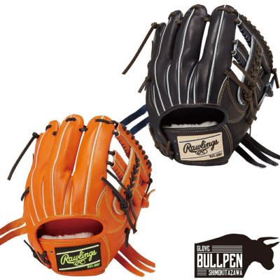 ローリングス Rawlings 【専用グラブ袋付き】 HOH PREMIUM HOHプレミアム 硬式用グラブ 内野手用 11.25インチ 一般  Vブラック オレンジ 野球 硬式 グローブ 内野手 GH4HPN62 | スポーツマリオ公式通販サイト