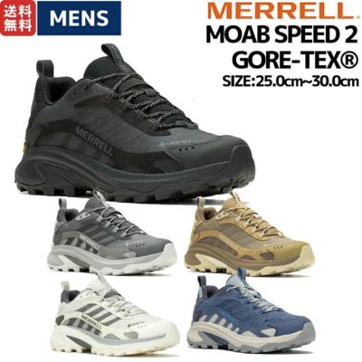 メレル MERRELL 【正規取扱い販売店】MOAB SPEED 2 GORE-TEX モアブ スピード 2 ゴアテックス メンズ ハイキングシューズ 登山靴 スニーカー アウトドア キャンプ 防水 フェス トレイル M037513 M037515 M037517 M037797 M038709
