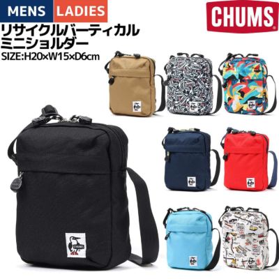 チャムス CHUMS Recycle Vertical Mini Shoulder リサイクル