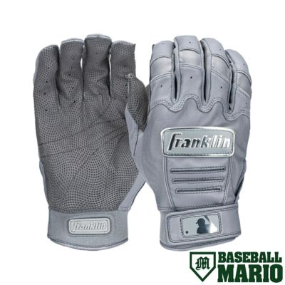 フランクリン Franklin CFX PRO CHROME BATTING GLOVES クロムシリーズ バッティンググラブ 両手用 グレー 一般  野球 バッティング手袋 バッティンググローブ バッテ 練習 試合 20597 | スポーツマリオ公式通販サイト