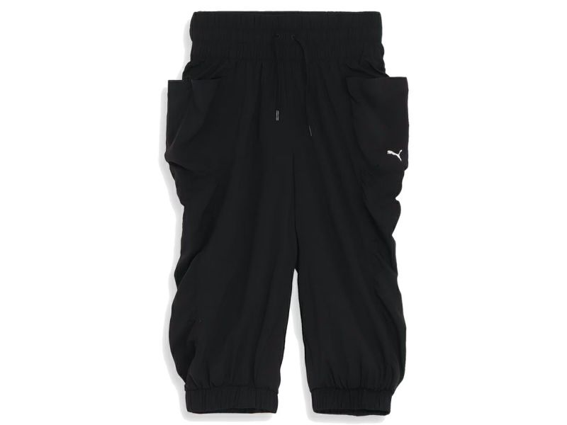 プーマ PUMA ヨガ スタジオ 3/4 パンツ レディース ブラック 黒