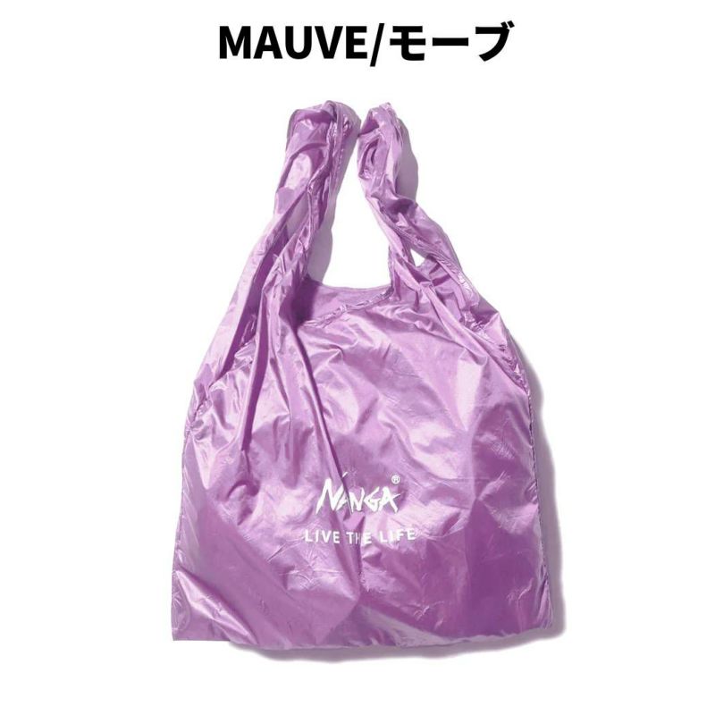 ナンガNANGAPOCKETABLEECOBAGLIVETHELIFEポケッタブルエコバッグ手提げ袋マイバッグN1ELPR93/N1ELNY93/N1ELCY93/N1ELBK93/N1ELBD93/N1ELGK93/N1ELGR95/N1ELLM95/N1ELMv95