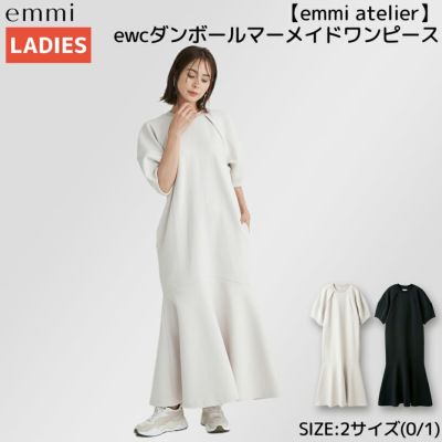 エミ emmi emmi atelier ベンツデザイン2wayワンピース レディース