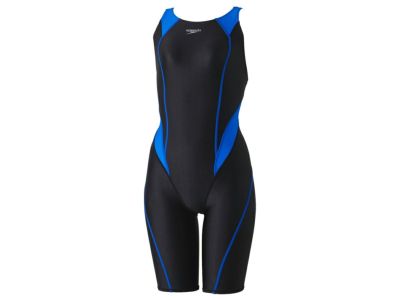 スピード speedo FLEX Σχ Semi Openback Kneeskin(III) フレックス シグマカイ セミオープンバックニースキン3  レディース ブラック 黒 水泳 スイム 競泳 水着 オールインワン FINA承認モデル SCW12390F-K | スポーツマリオ公式通販サイト