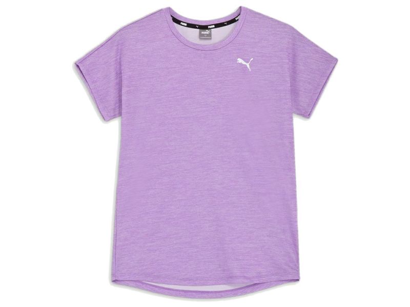 プーマ PUMA アクティブ メッシュ ヘザー 半袖 Tシャツ レディース 春 夏 パープル 紫 スポーツ フィットネス 半袖 Tシャツ  680746-50 | スポーツマリオ公式通販サイト