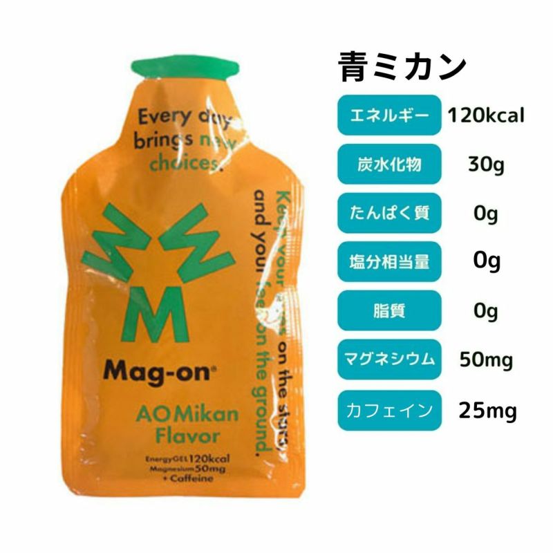 色んな味お試しセット！】マグオン MAG-ON エナジージェル 各種2