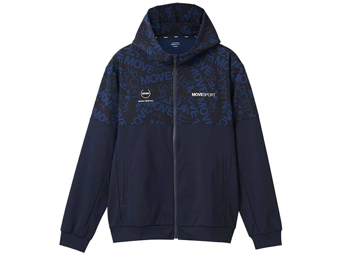 デサント DESCENTE HEATNAVI ヒートナビ ナイロンフルジップフーディー