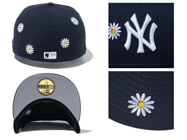 ニューエラ NEW ERA 59FIFTY Flower Embroidery ニューヨーク