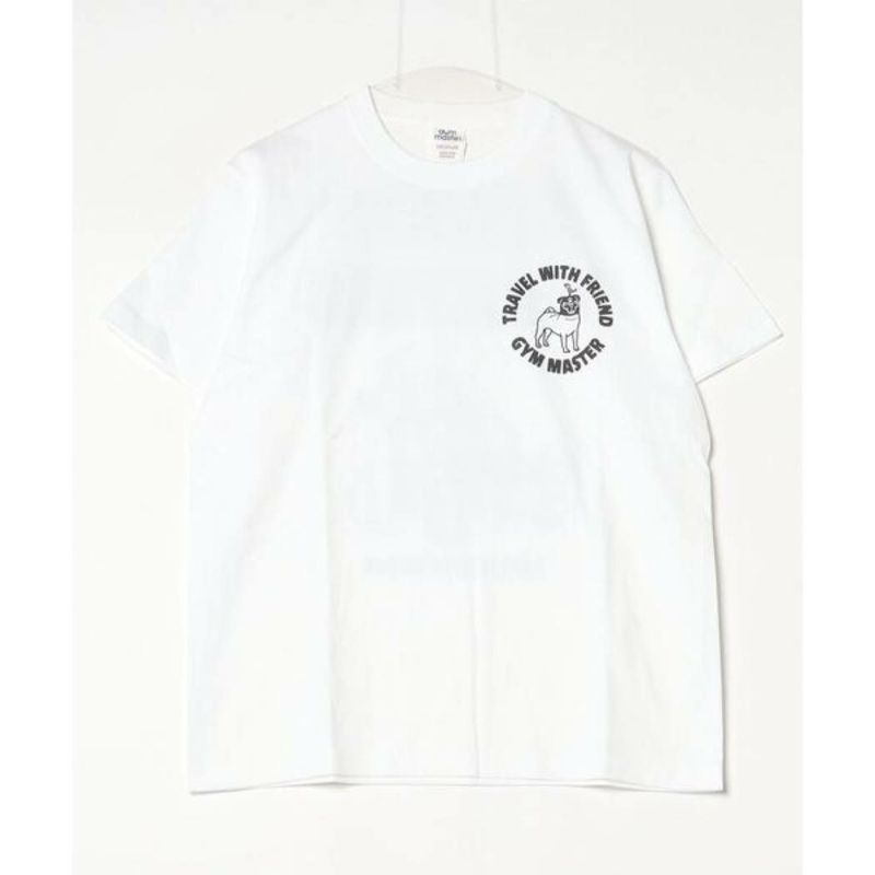 ジムマスター gym MASTER 5.6oz Always Together TEE オールウェイズ トゥギャザー ティー メンズ レディース ユニセックス ホワイト グレー ブルー ネイビー カジュアル シャツ 半袖 Tシャツ 丸首 覆面レスラー G374715 01/ホワイト M