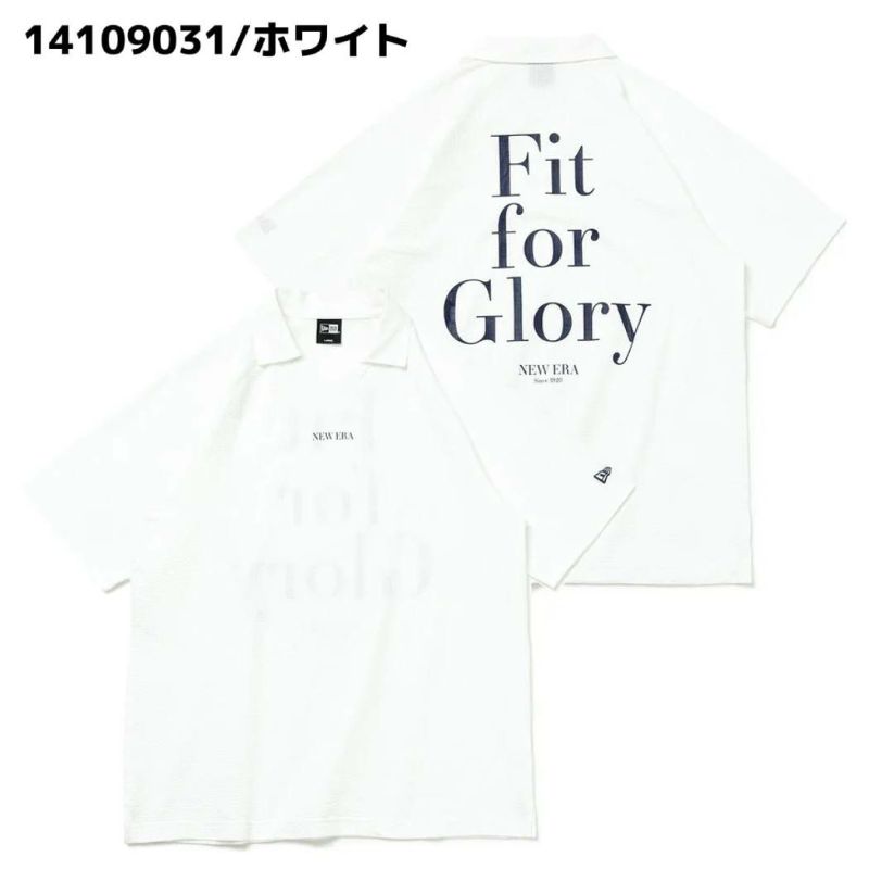 ニューエラ NEW ERA ゴルフ 半袖 シアサッカー ポロシャツ