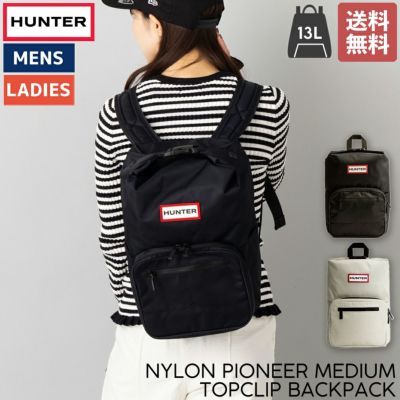 ハンター HUNTER 【正規取扱販売店】NYLON PIONEER LARGE TOPCLIP BACKPACK ナイロン パイオニア ラージ  トップクリップ バックパック メンズ レディース ユニセックス オールシーズン 通勤 通学 学生 カジュアル ビジネス バッグ リュック 中学生  高校生 大学生 ...