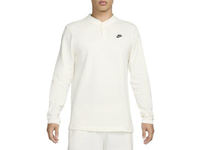 ナイキ NIKE クラブ ロングスリーブ ヘンリー メンズ 春 秋 冬 ホワイト 白 スポーツ トレーニング 長袖 Tシャツ FZ6631-133