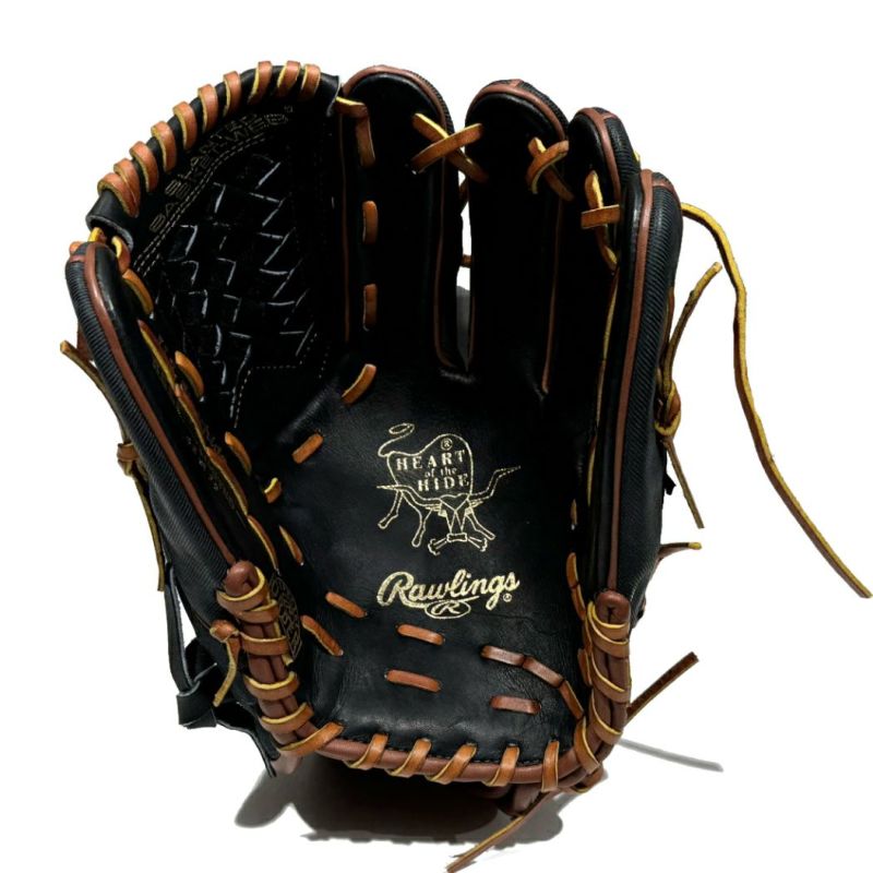 ローリングス Rawlings 【専用グラブ袋付き】限定 NPB2024コレクション HOH 軟式用グラブ 投手用 オリックスバファローズ・山岡泰輔 選手モデル 11.5インチ 一般 ブラック 野球 軟式 グローブ 投手 ピッチャー NPB OPENING DAY COLLECTION  GR4NPBOB19 | スポーツマリオ公式 ...