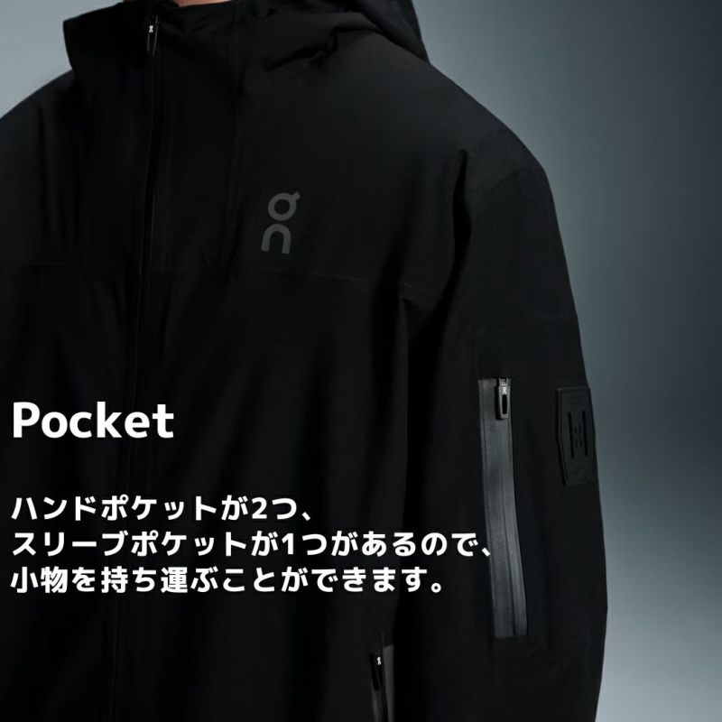 オン On Trek Jacket トレックジャケット Men's Trek Jacket | Black | On United States