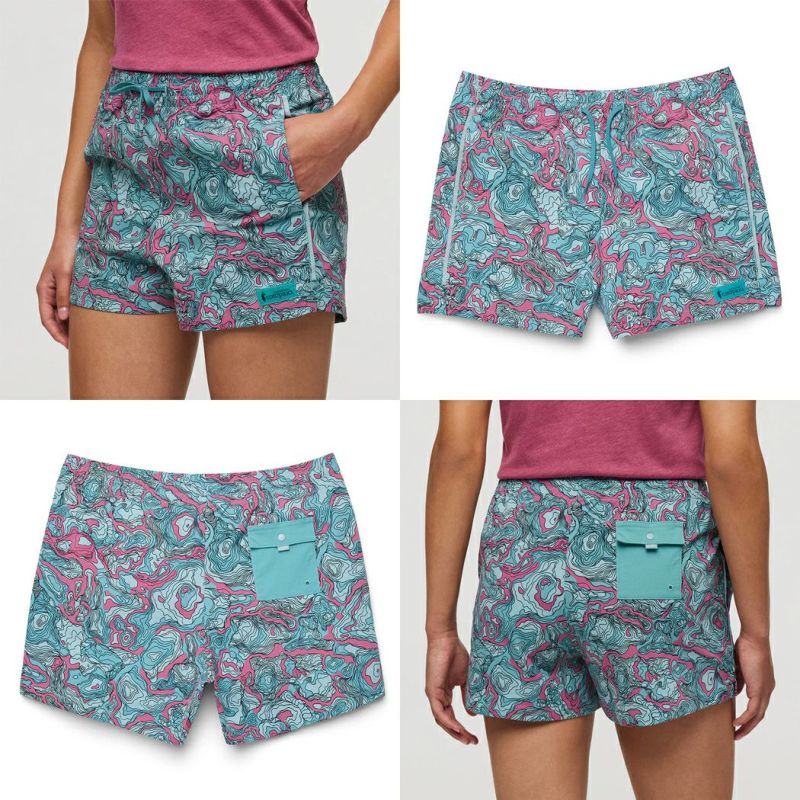 コトパクシ COTOPAXI Brinco Short Print レディース マルチ