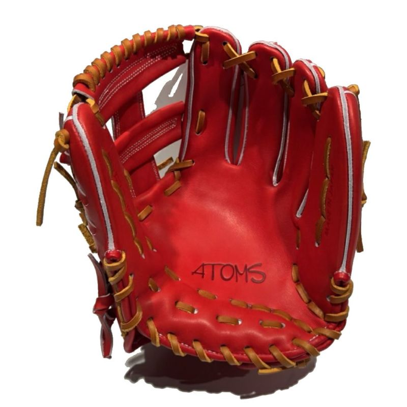 ATOM5 ERM_Wrist レッドグローブ ATOMS 野球 アトムズ 硬式用 グローブ グラブ 硬式グローブ 高校