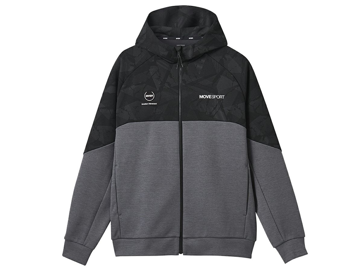 DESCENTE バイカラーリブ付きジャケット Oサイズ DESCENTE バイカラーリブ付きジャケット Oサイズ