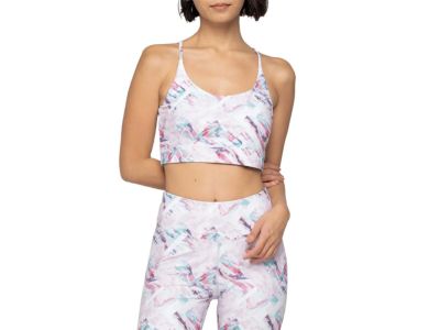 ロキシー ROXY HEALING TIME BRA ヒーリング タイム ブラ レディース オールシーズン 水陸両用 速乾 UVカット ピンク 桃色 スポーツ フィットネス スポーツブラ ブラトップ RBR244515-MUL