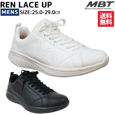 未使用　MBT ランニングシューズ RACER 18M　27cm　姿勢補正 エムビーティー MBT REN LACE UP メンズ スニーカー ブラック