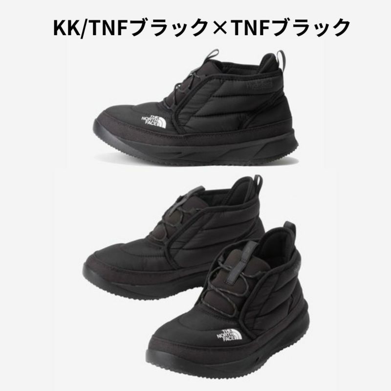 THE NORTH FACE ブラック スニーカーブーツ　25cm THE NORTH FACE ヌプシザ・ノースフェイス25cm 24cm