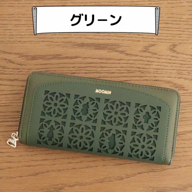 ムーミン 長財布 グリーン オレンジ ペア 楽天市場】【新登場】ムーミン MOOMIN 財布 長財布 レディース