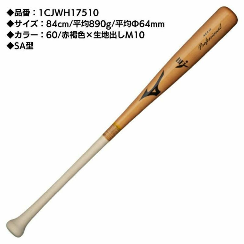 ミズノプロ青木宣親選手実使用NPBバット ミズノプロ 硬式バット 黒 先端破損 NPBバット 青木宣親選手実用