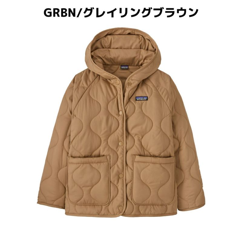 パタゴニア PATAGONIA キッズ・キルテッド・パファー レディース