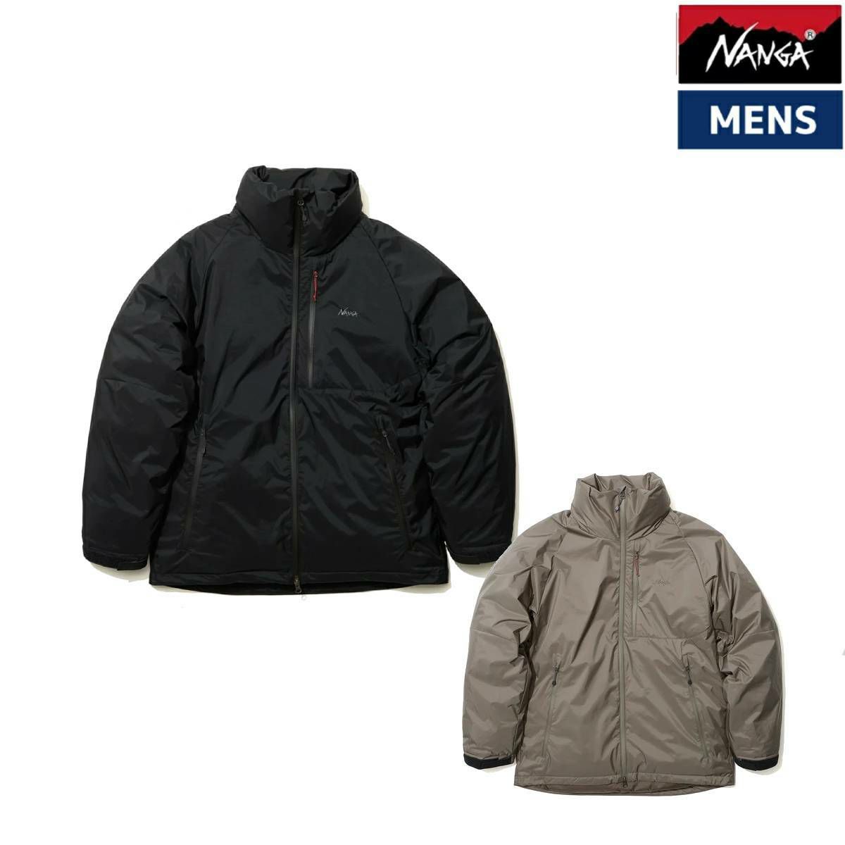 ナンガ オーロラステックス スタンドカラーダウンジャケット メンズ