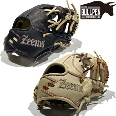 ジームス Zeems 限定少年軟式グラブ 中型 コウモリマーク メーカー湯揉み加工済み 野球 軟式 グローブ 内野手 ジュニア 三方親 20CJN4  | スポーツマリオ公式通販サイト