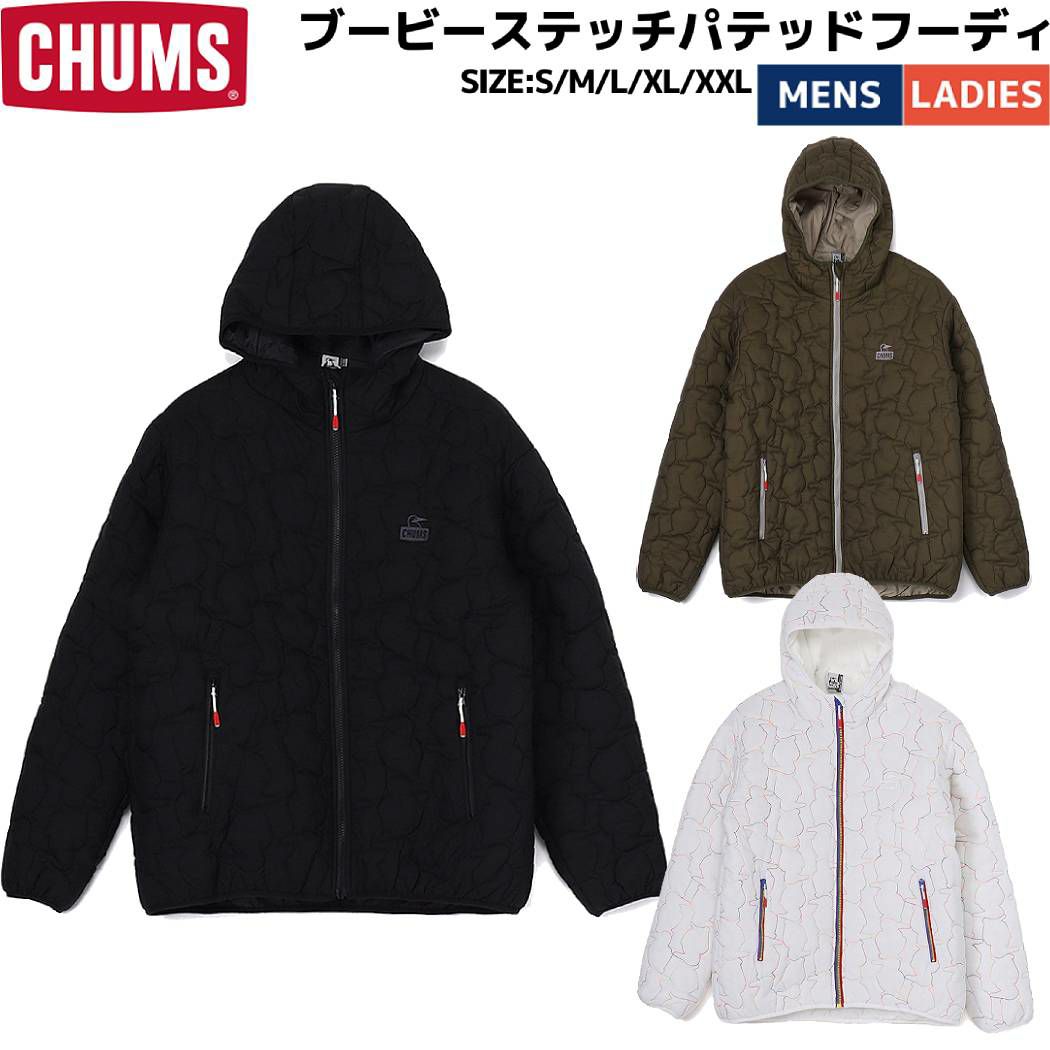 CHUMS 黒 ダウンジャケット Lサイズ ch04-1407_01.jpg