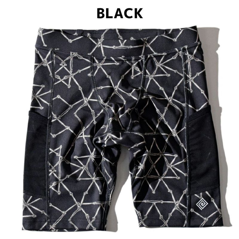 新品 エルドレッソ Kiptum Middle Spats ハーフタイツ Ｍ エルドレッソ ELDORESO Kiptum Middle Spats メンズ レディース