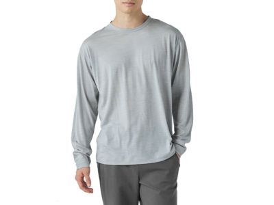 スーパーナチュラル sn super.natural エスエヌ アクティブ ロングスリーブ Tシャツ ユニセックス 春 秋 冬 グレー 灰色 スポーツ トレーニング 長袖 Tシャツ SNUJ10063-160
