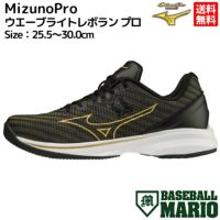 Mizuno トレーニングシューズ 黒/黄 収納袋付き Mizuno トレーニングシューズ 黒/黄 収納袋付き Mizuno