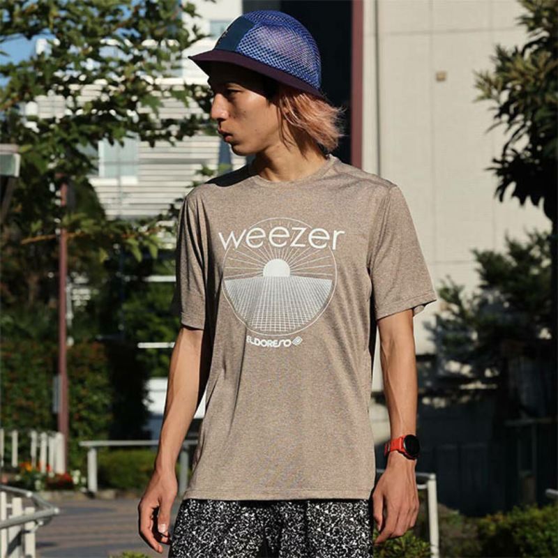 エルドレッソ ELDORESO weezer E1 Tee ウィーザー ランニング T