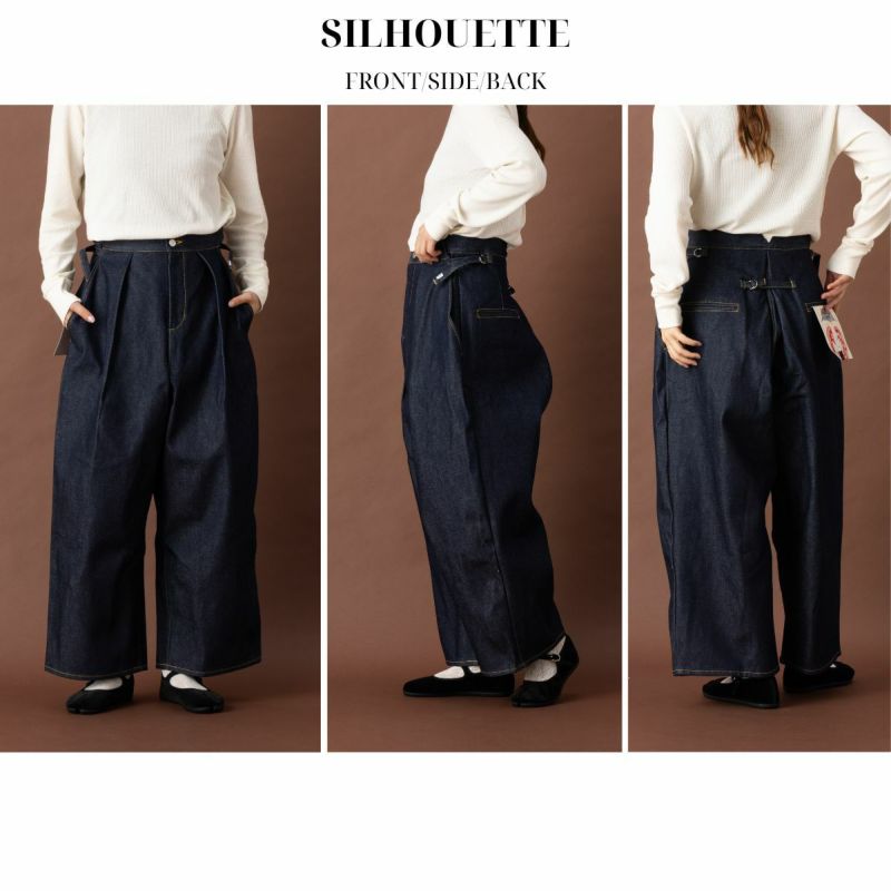 Aquvii デニム アクビ Aquvii CONTROL WIDE PANTS デニム ジーンズ ワイド
