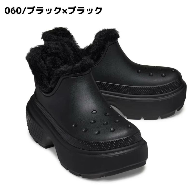 crocs 黒 スエード ショートブーツ crocs(クロックス) / ショートブーツ/スエード/w10/26cm