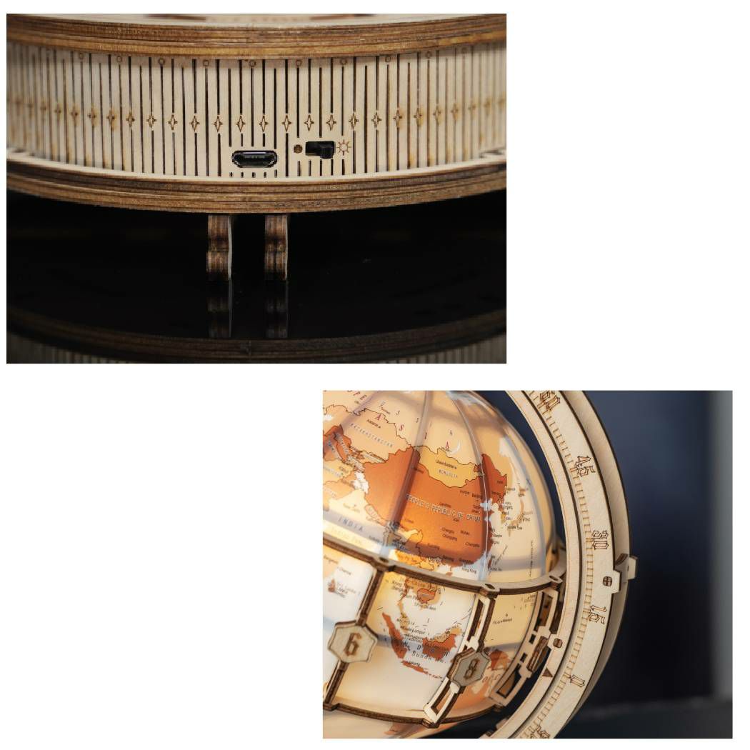 つくるんです tukurundesu ST003S アースランプ パズル 3Dパズル