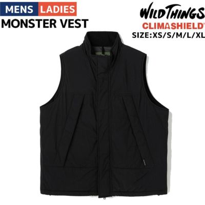 ワイルドシングス WILD THINGS MONSTER VEST モンスターベスト メンズ