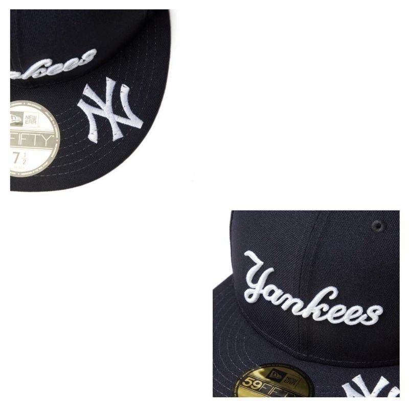 ニューエラ NEW ERA 59FIFTY MLB Visor Logo ヤンキース
