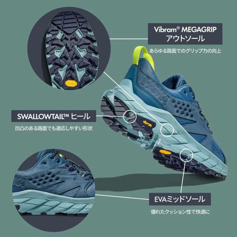 ホカ HOKAONEONE アナカパ ブリーズ ロー ANACAPA BREEZE LOW